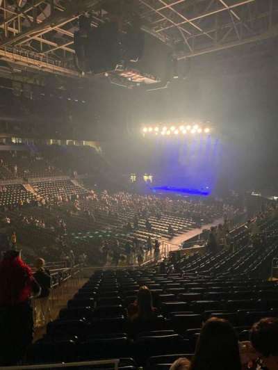Petersen Events Center section 124