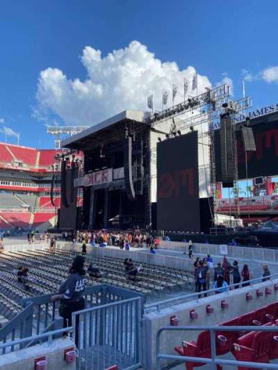 Raymond James Stadium section 112