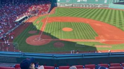FENWAY PARK section Aura Pavilion Club 3