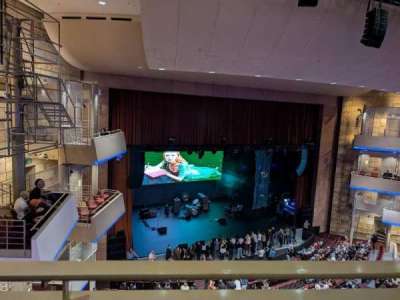Temple Buell Theatre section Balcony E