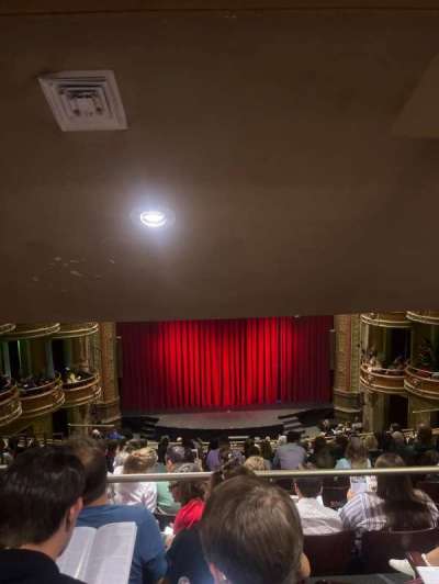 Wells Theatre section MEZZ