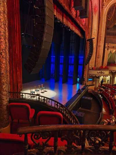 orpheum theatre, los angeles section Box 2L