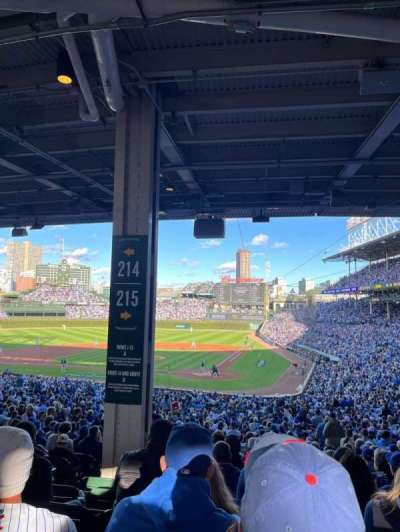 Wrigley Field section 215