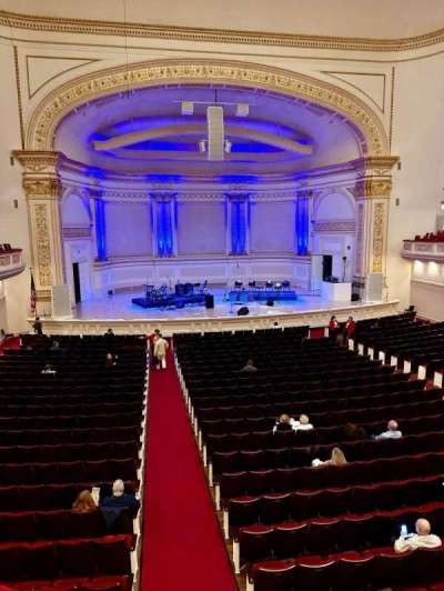 Carnegie Hall section Box 39