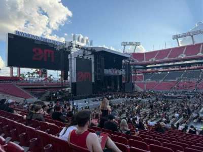 Raymond James Stadium section 134