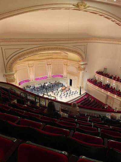 Carnegie Hall section Lower Balcony L