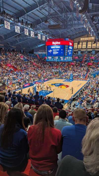 Allen Fieldhouse section 10