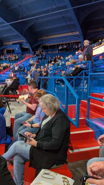 Allen Fieldhouse section 10