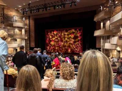 Temple Buell Theatre section Orchestra B