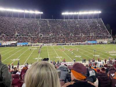 Lane Stadium section 112