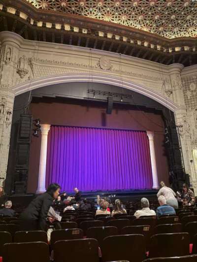 Orpheum Theatre, San Francisco section Orchestra LC
