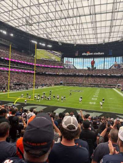 Allegiant Stadium section 122