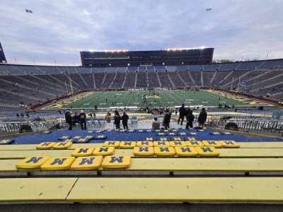 Michigan Stadium section 1
