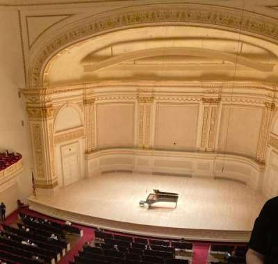 Carnegie Hall section Dress Circle RC