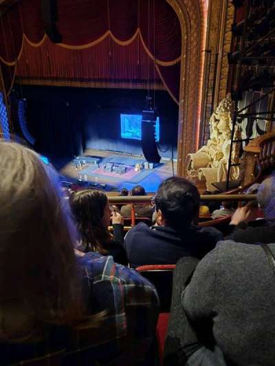 Wang Theatre section balcony R