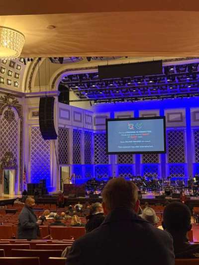 Cincinnati Music Hall section Terrace 2