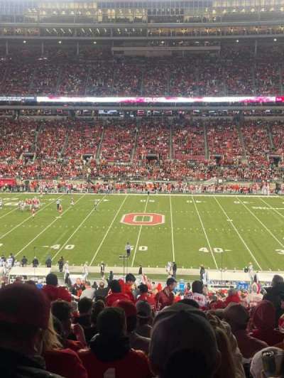 Ohio Stadium section 20A