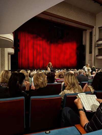 Belk Theater section Orchestra Front L