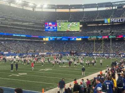 MetLife Stadium section 121