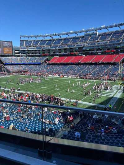 Gillette Stadium section 227