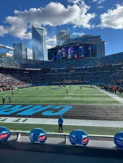 Bank of America Stadium section 140