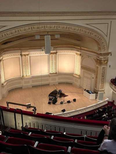 Carnegie Hall section Lower Balcony L