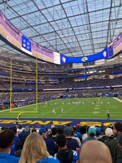 Sofi Stadium section 104