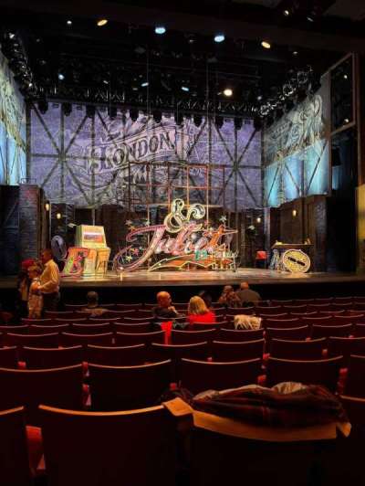 Stephen Sondheim Theatre section Orchestra C