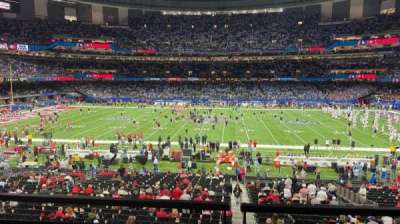 Caesars Superdome section 263
