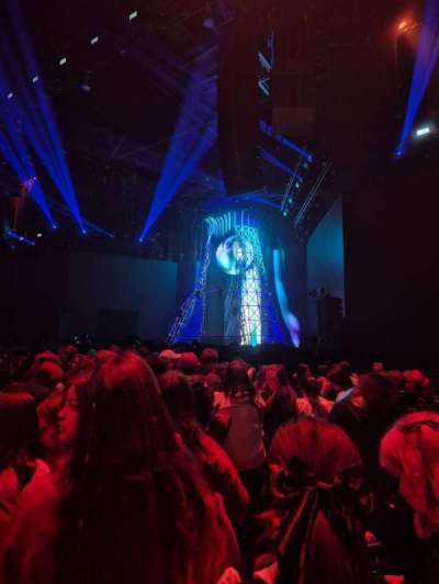 ING arena section golden circle standing