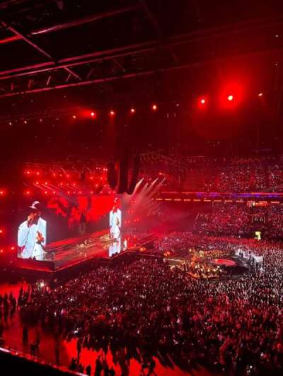 Paris la Defense Arena section 404
