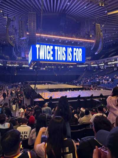 oakland arena section 108