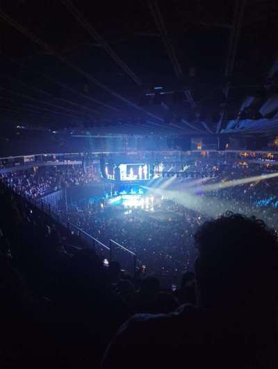 oakland arena section 213