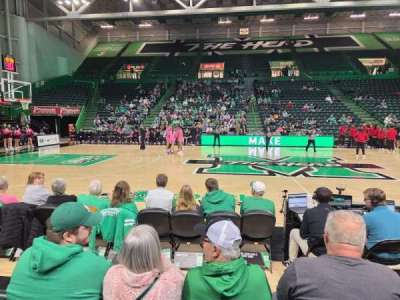 Cam Henderson Center section 111