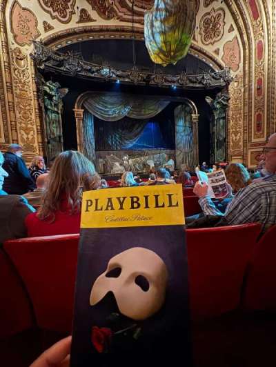 Cadillac Palace Theater section Orchestra C