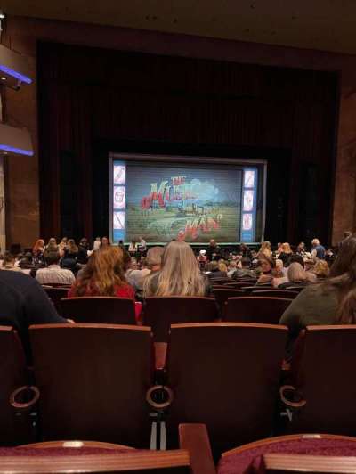 Temple Buell Theatre section Orchestra C