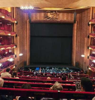 Metropolitan Opera House - Lincoln Center section Dress Circle LC