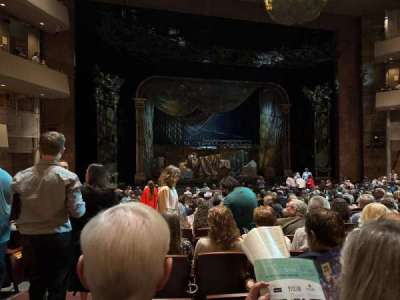 Temple Buell Theatre section Orchestra C