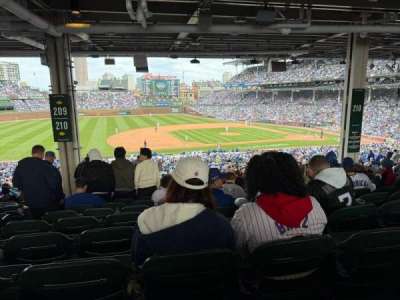 Wrigley Field section 210