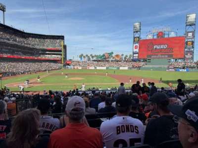 Oracle Park section 109