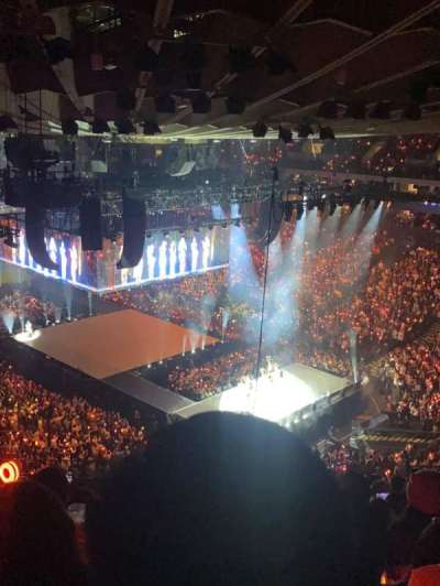 oakland arena section 212