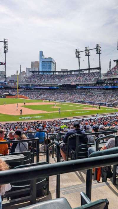 Comerica Park section 137A