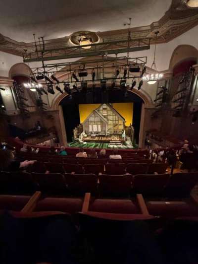Booth Theatre section Center Mezanine
