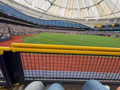 Tropicana Field section 142