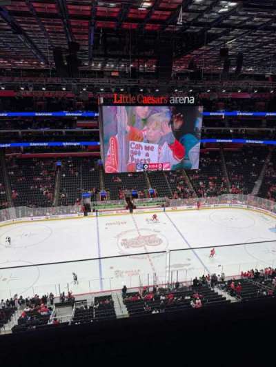 Little Caesars Arena section 212