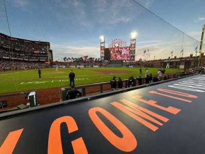 Oracle Park section 109