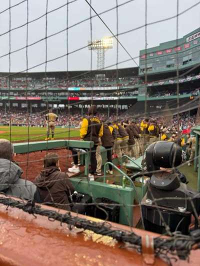 Fenway Park section FBC69