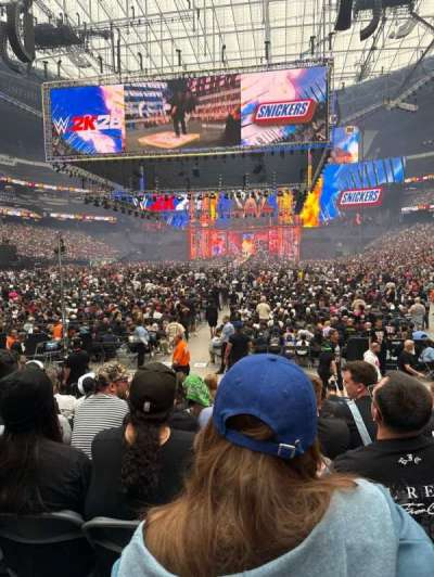 allegiant stadium section R144