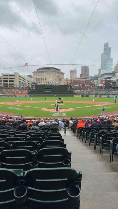 Comerica park section 128