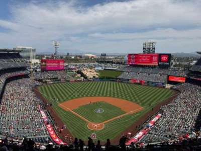 ANGEL STADIUM section 521